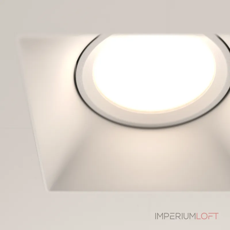 Встраиваемый светильник Maytoni Dot DL042-01-SQ-W