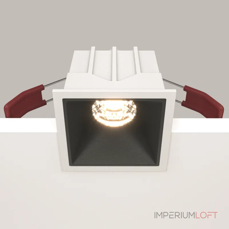 Встраиваемый светильник Maytoni Alfa DL043-01-10W3K-D-SQ-WB