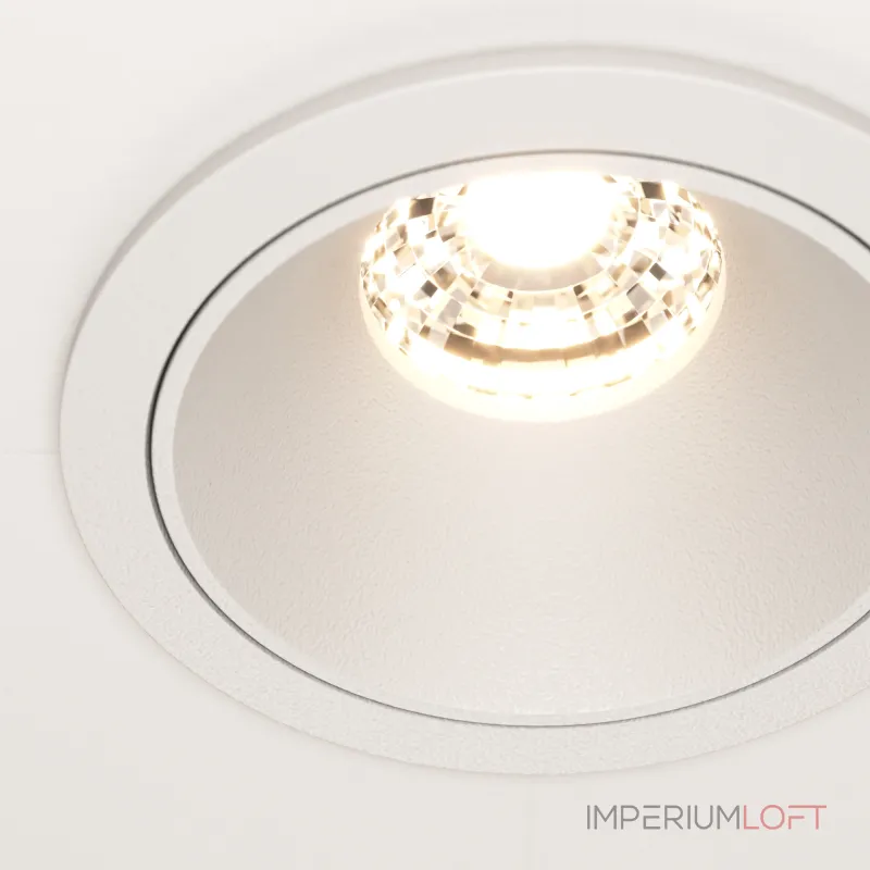 Встраиваемый светильник Maytoni Alfa DL043-01-10W3K-RD-W
