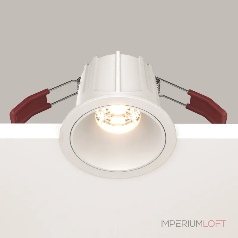 Встраиваемый светильник Maytoni Alfa DL043-01-10W3K-RD-W