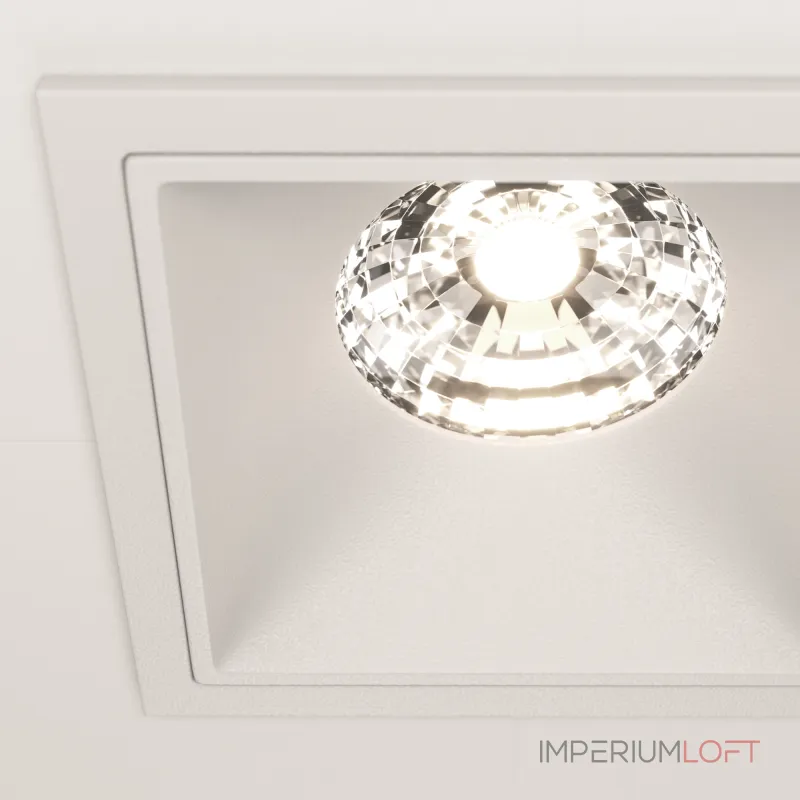 Встраиваемый светильник Maytoni Alfa LED DL043-01-15W4K-SQ-W Встраиваемый светильник Maytoni Alfa LED DL043-01-15W4K-SQ-W