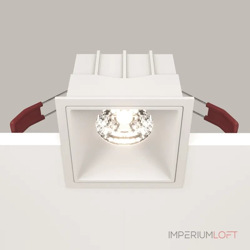 Встраиваемый светильник Maytoni Alfa LED DL043-01-15W4K-SQ-W Встраиваемый светильник Maytoni Alfa LED DL043-01-15W4K-SQ-W