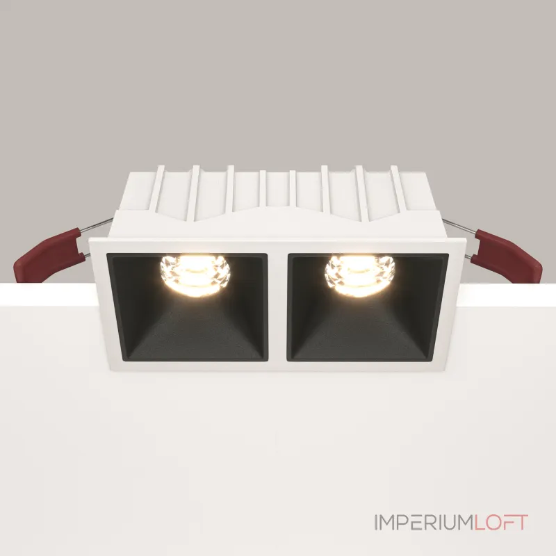 Встраиваемый светильник Maytoni Alfa DL043-02-10W3K-SQ-WB