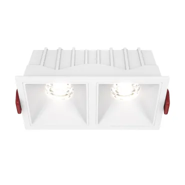 Встраиваемый светильник Maytoni Alfa DL043-02-10W4K-D-SQ-W
