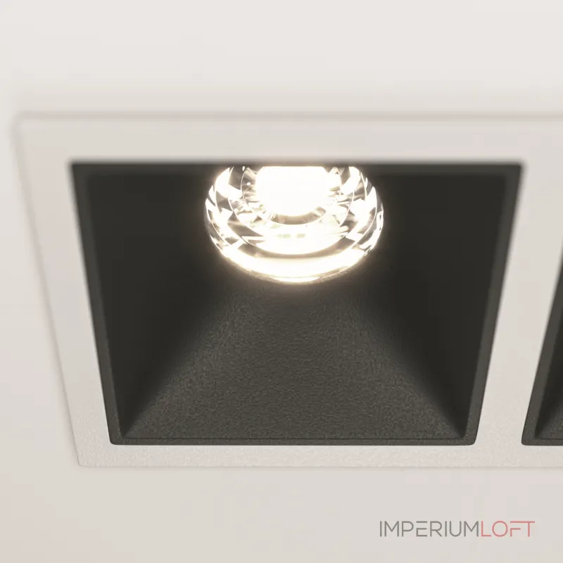 Встраиваемый светильник Maytoni Alfa DL043-02-10W4K-D-SQ-WB Встраиваемый светильник Maytoni Alfa DL043-02-10W4K-D-SQ-WB