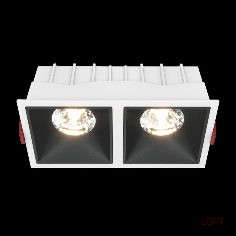 Встраиваемый светильник Maytoni Alfa LED DL043-02-15W3K-D-SQ-WB Встраиваемый светильник Maytoni Alfa LED DL043-02-15W3K-D-SQ-WB