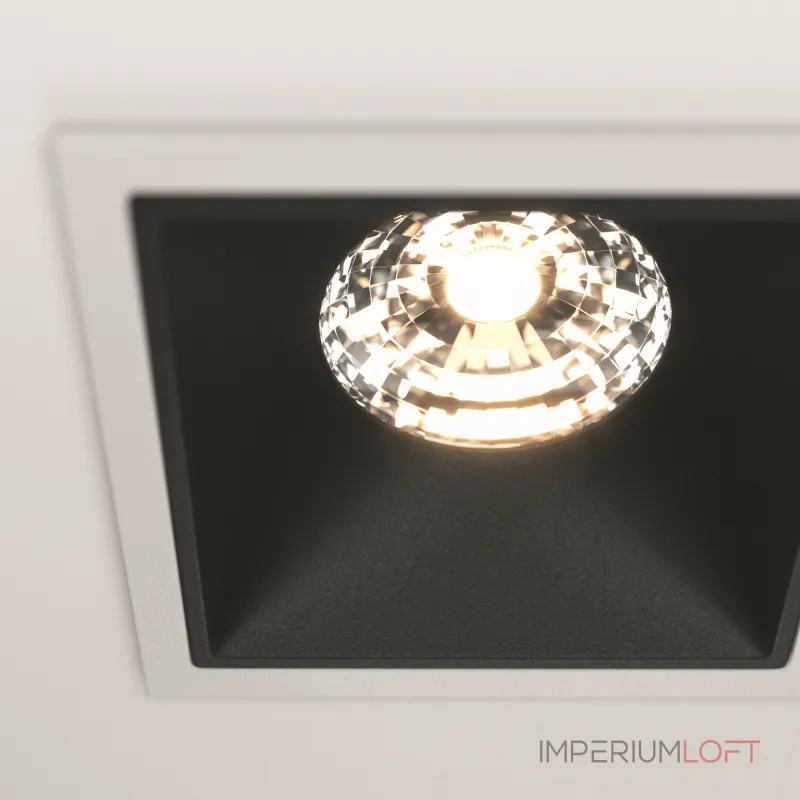 Встраиваемый светильник Maytoni Alfa LED DL043-02-15W3K-D-SQ-WB Встраиваемый светильник Maytoni Alfa LED DL043-02-15W3K-D-SQ-WB