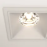 Встраиваемый светильник Maytoni Alfa DL043-02-15W3K-D-SQ-W