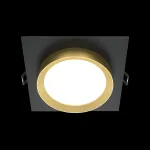 Встраиваемый светильник Maytoni Hoop DL086-GX53-SQ-BG