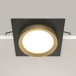 Встраиваемый светильник Maytoni Hoop DL086-GX53-SQ-BG