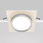 Встраиваемый светильник Maytoni Hoop DL086-GX53-SQ-WS