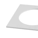 Вставка декоративная Maytoni Accessories for downlight DLA040-03W Цвет арматуры белый