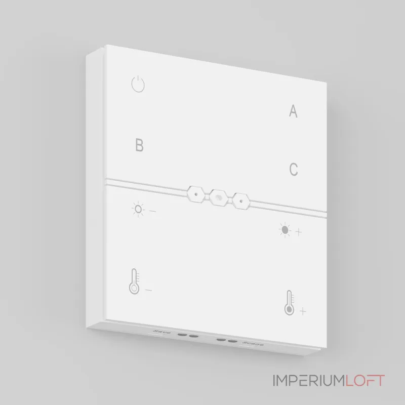 Панель универсальная сенсорная накладная Maytoni Smart Home DRC034, 8, W