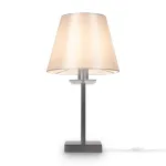 Настольная лампа декоративная Freya Forte FR1006TL-01N Цвет арматуры никель Цвет плафонов кремовый