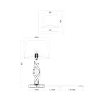 Настольная лампа декоративная Freya Monique FR2001TL-01G Цвет арматуры золото Цвет плафонов золото