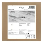 Торшер Freya Sandy FR5118FL-01BS Цвет плафонов белый Цвет арматуры латунь