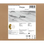 Бра Freya Zelda FR5125WL-01BS Цвет плафонов белый Цвет арматуры латунь