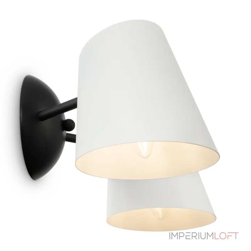 Бра Freya Nordic FR5127WL-02B Цвет плафонов белый