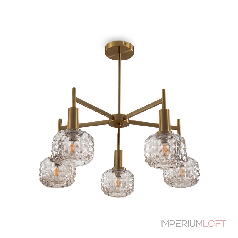 Люстра на штанге Freya FR5366CL-05BS