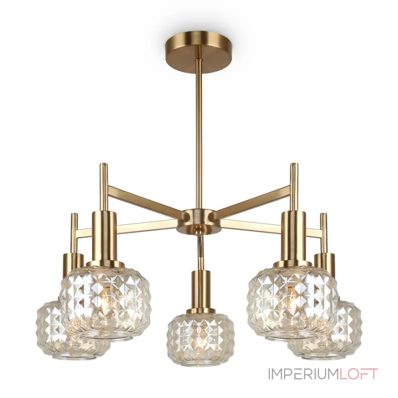 Люстра на штанге Freya FR5366CL-05BS
