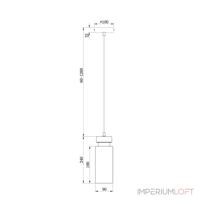 Подвесной светильник Freya FR8011PL-01N