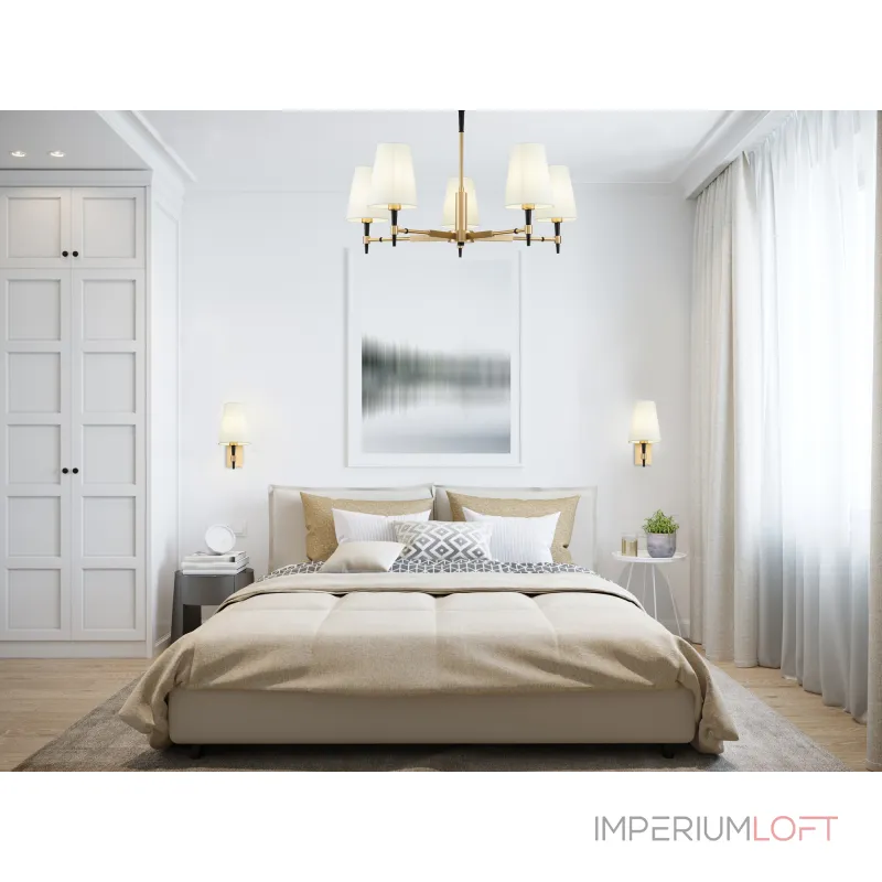 Люстра на штанге Maytoni H001CL-05BS