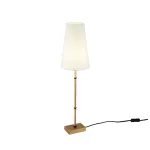 Настольная лампа декоративная Maytoni Zaragoza H001TL-01BS Цвет арматуры латунь Цвет плафонов белый