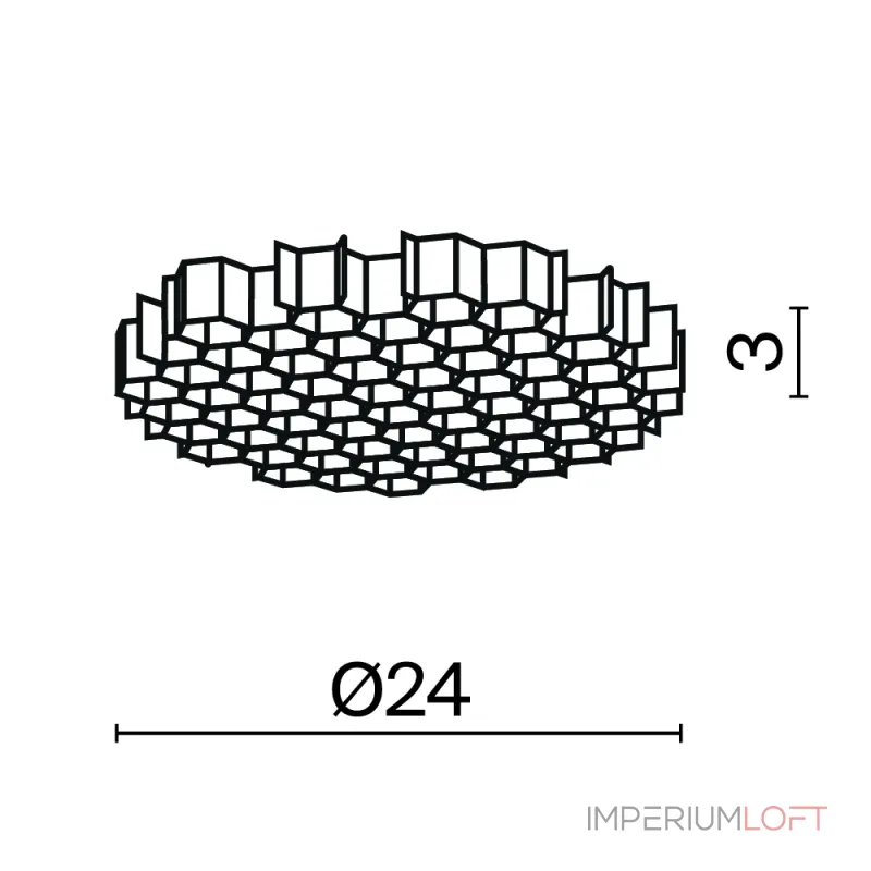 Светофильтр HoneyComb ⌀24мм