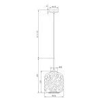 Подвесной светильник Maytoni Dolce MOD001PL-01CFL