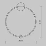 Бра Maytoni Halo MOD005WL-L22BSK1