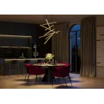 Подвесная люстра Maytoni Line MOD016PL-L96BK