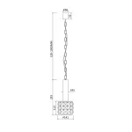 Подвесной светильник Maytoni Rock Me MOD027PL-01N 