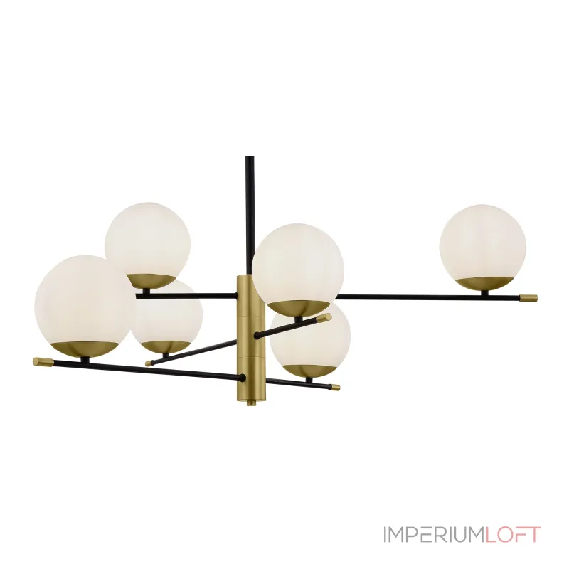 Люстра на штанге Maytoni MOD048PL-06G