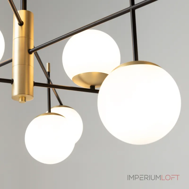 Люстра на штанге Maytoni MOD048PL-09G
