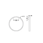 Накладной светильник Maytoni Rim MOD058WL-L25BS3K