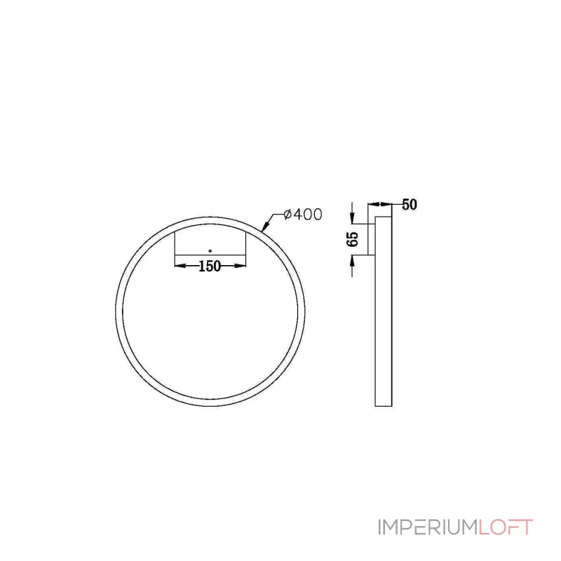 Накладной светильник Maytoni Rim MOD058WL-L25BS3K Накладной светильник Maytoni Rim MOD058WL-L25BS3K