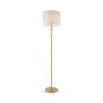 Торшер Maytoni Alloro MOD088FL-01BS Цвет арматуры латунь Цвет плафонов белый