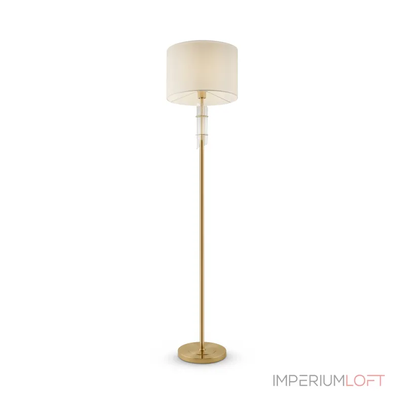 Торшер Maytoni Alloro MOD088FL-01BS Цвет арматуры латунь Цвет плафонов белый Торшер Maytoni Alloro MOD088FL-01BS Цвет арматуры латунь Цвет плафонов белый