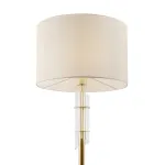 Торшер Maytoni Alloro MOD088FL-01BS Цвет арматуры латунь Цвет плафонов белый