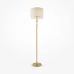 Торшер Maytoni Alloro MOD088FL-01BS Цвет арматуры латунь Цвет плафонов белый