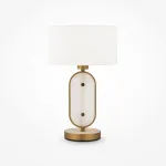 Настольная лампа декоративная Maytoni Marmo MOD099TL-01G