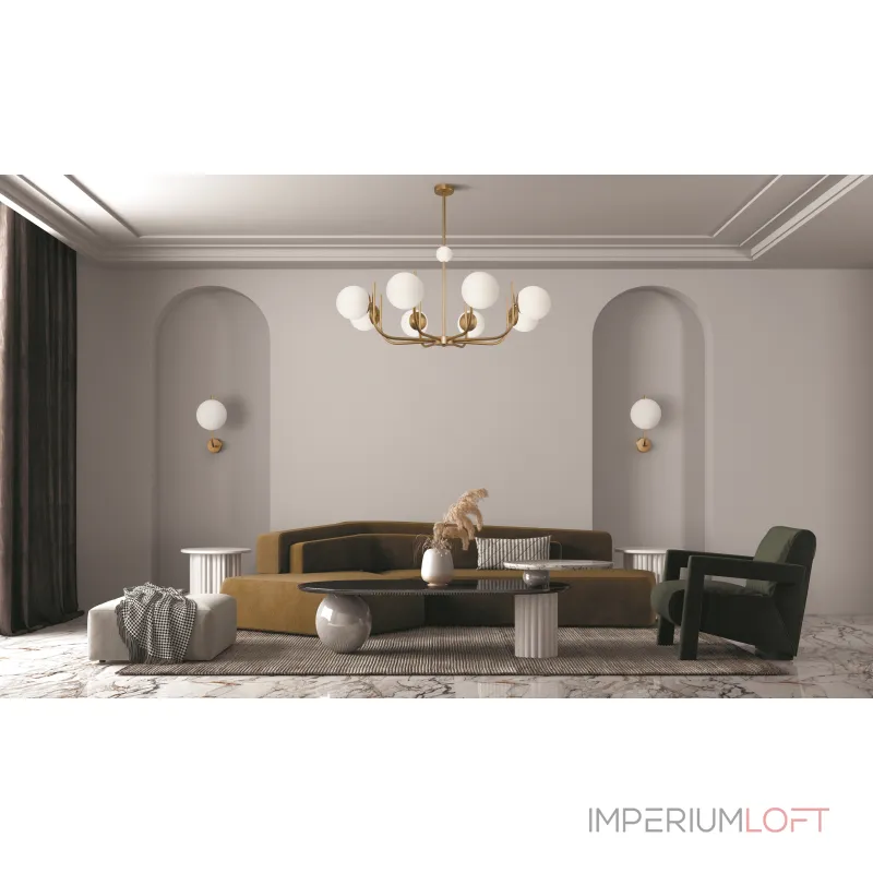 Люстра на штанге Maytoni MOD109PL-08BS Люстра на штанге Maytoni MOD109PL-08BS