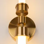 Бра Maytoni Stelo MOD116WL-L7BS3K Цвет арматуры латунь Цвет плафонов белый