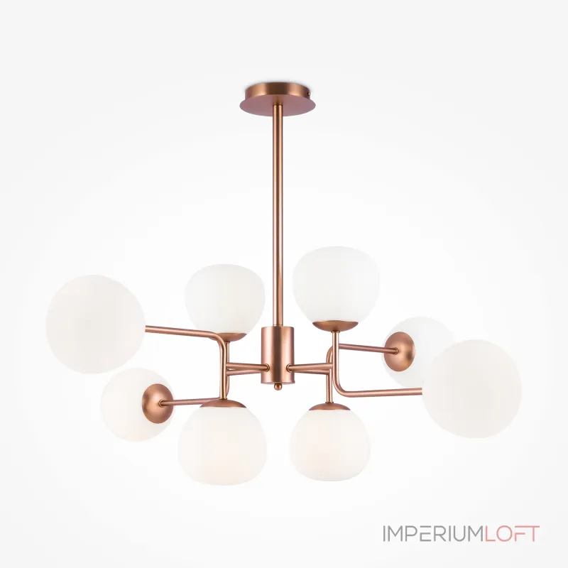 Люстра на штанге Maytoni MOD221-PL-08-G