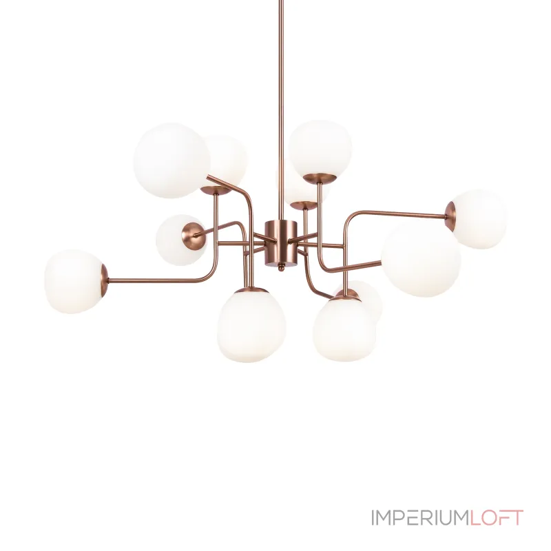 Люстра на штанге Maytoni MOD221-PL-12-G
