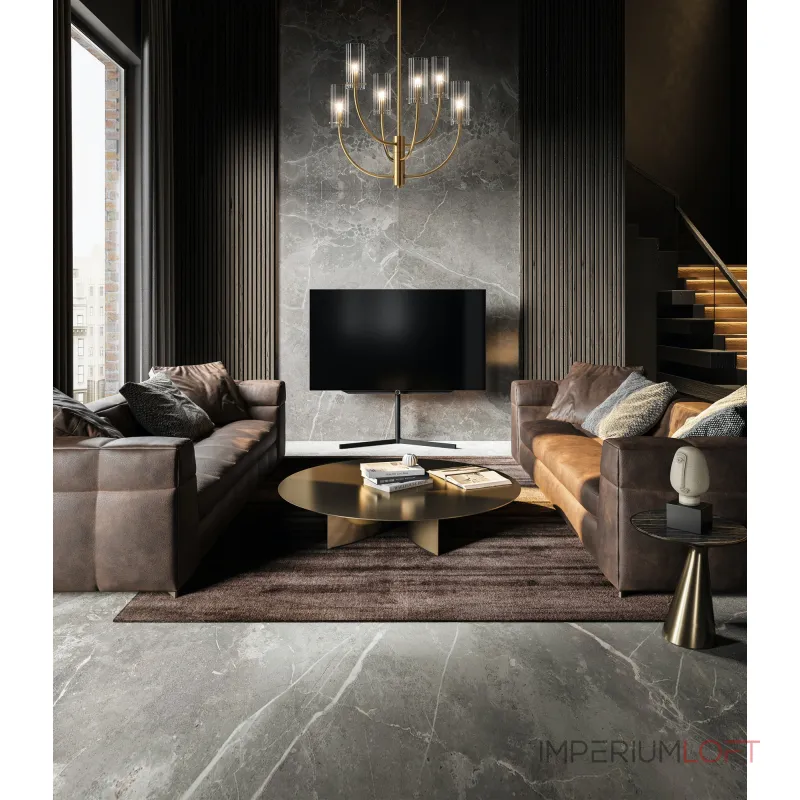 Люстра на штанге Maytoni MOD223PL-06BS