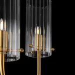 Бра Maytoni Arco MOD223WL-02BS1 Цвет арматуры латунь Цвет плафонов прозрачный