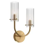 Бра Maytoni Arco MOD223WL-02BS Цвет арматуры латунь Цвет плафонов прозрачный