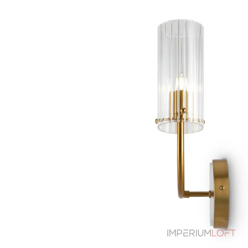 Бра Maytoni Arco MOD223WL-02BS Цвет арматуры латунь Цвет плафонов прозрачный