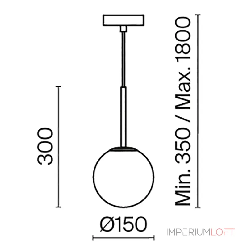 Подвесной светильник Maytoni Basic form MOD321PL-01W Подвесной светильник Maytoni Basic form MOD321PL-01W